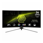 MSI - Moniteur de jeu VA 34 po - MAG 345CQR -Assurez-vous de l'intensité et de la pureté des couleurs lorsque vous jouez