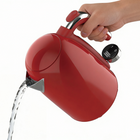Salton - bouilloire numérique NuRetro 1,7 l - cerise cosmique- Élément chauffant dissimulé pour un intérieur lisse et facile à nettoyer.