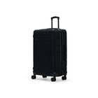 Swiss Mobility - Valise d'enregistrement à coque rigide 30.50po de la collection DXB  - Noir-Fabriqué en ABS léger et résistant