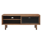 Modway - Kurtis 47 po Meuble TV, Noyer-Capacité de poids : 137 lb