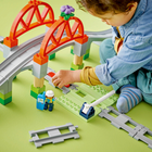 LEGO - DUPLO Town Ensemble d'extension Pont et rails de train-Les trains LEGO DUPLO stimulent la résolution de problèmes, la patience et la concentration