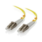 ALOGIC - Câble fibre optique duplex monomode LSZH - 09/125 OS2-Disponible en différentes longueurs à partir de 0,5 m jusqu'à 30 m de longueur.