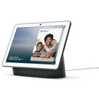 Google - Nest Hub Max, charbon-Surveillez votre maison lorsque vous êtes absent grâce à la Nest Cam intégrée. Consultez-la pour obtenir une vue en direct. Recevez des alertes si un mouvement est détecté. Avec un abonnement à Nest Aware, vous profitez de l'enregistrement vidéo en continu et des alertes relatives aux visages familiers (La fonctionnalité Vision nocturne n'est pas prise en charge)