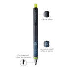 uni-ball - Nécessaire de départ pour porte-mines Kuru Toga - (0.7 mm) HB#2 - paquet de 1-paquet de 1