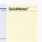 AT-A-GLANCE - Sous-main mensuel QuickNotes 2026 - 17 po H x 21 3/4 po l - bilingue-Papier ameliore resistant aux bavures