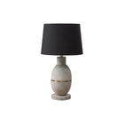 Monarch Specialties - Luminaire - 25 po H Lampe De Table - Résine Grise - Abat-Jour Noir - Contemporain - Moderne-Cette élégante lampe de table en résine grise de 25 pouces de haut, rehaussée d'un soupçon de métal doré et d'une base au fini texturé rappelant le grès ancien, est l'éclairage d'appoint parfait pour tout décor contemporain de salon, de chambre ou de bureau