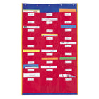 Learning Resources - Tableau à pochettes de rangement organisé-Simplifiez la récupération des devoirs et l’envoi de notes à la maison avec ce tableau à pochettes d’organisation