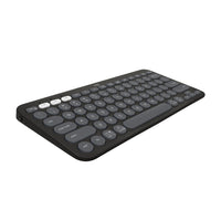 Logitech - Pebble Keys 2 K380s clavier sans fil Bluetooth multidispositif, raccourcis personnalisables, fin et portable - Graphite-Défiez l'ennui: avec son design fin, ses multiples coloris et sa technologie plus intelligente, ce clavier Bluetooth de la collection Pebble 2 vous permet d'exprimer vos émotions et de vous démarquer
