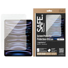 PanzerGlass - SAFE Protecteur d'écran pour iPad Pro 11 po (2024) - Coupe ultra large - Transparent (Bilingue)-60 % de verre recyclé ; 100 % de résistance