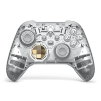 Xbox – Manette sans fil Édition Spéciale Ghost Cipher pour Xbox Series X/S, Xbox One et appareils Windows-Révélez les mystères de la manette Édition Spéciale Ghost Cipher, dotée d'un design transparent, un intérieur argenté, des composants métalliques, et bien plus encore