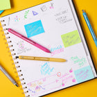 Paper Mate - Stylos gel InkJoy Rétractable, stylos métalliques, rétractables, pointe moyenne (0,8 mm), couleurs assorties, 10 unités-7