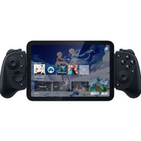 Razer - Kishi V3 Pro USB C Manette Gaming pour Android, iPhone, iPad Mini-Manette de grande taille: Commandes et ergonomie pour console de qualité professionnelle sur mobile. La performance sur console rencontre la commodité mobile. Jouez pendant des périodes prolongées dans un confort et un contrôle complets grâce à des poignées ergonomiques plus grandes qui semblent plus naturelles à tenir que les manettes mobiles standard