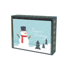 Pierre Belvedere -  Cartes de Noël - Bonhomme De Neige - Anglais - Paquet de 20-Cartes et enveloppes de haute qualité pour la saison des fêtes