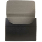 JAM Paper - Étui de transport pour dossiers épais avec bande élastique - 10 x 1 1/4 x 13 1/4 - Noir-Fabriqué à partir d'un matériau en aggloméré durable et robuste et doté d'une fermeture à bande élastique noire conçue pour maintenir les documents en sécurité