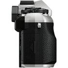 OM SYSTEM - Boîtier d'appareil photo sans miroir  OM-5 Mark II - Argent -Bouton dédié pour accéder aux fonctionnalités de photographie informatique, notamment la prise de vue haute résolution à main levée (50 MP), le Live ND et le Focus Stacking pour des résultats d'aspect professionnel