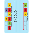 Ashley Productions - Smart Poly ASH12101 Ensemble de tuiles et tapis phoniques Touch-Stik - tableau de fusion - 100 tuiles-Dites adieu aux cartes mémoire traditionnelles et adoptez une nouvelle approche pratique de l'éducation phonétique. Élevez le parcours d'apprentissage de votre enfant - commandez dès aujourd'hui notre ensemble phonétique réutilisable Smart Poly.