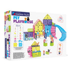 Magna-Tiles - Ensemble de construction magnétique Maison de jeu pour animaux de compagnie 50 pièces-Fabriqué dans un but précis: Les ensembles MAGNA-TILES sont aimés des constructeurs âgés de 3 à 99 ans et conçus pour que les enfants puissent en profiter, sans instructions ni aide d’un adulte. Nous prônons le jeu constructif, c'est-à-dire : amusant et motivant, basé sur l’expérience, dirigé par l’enfant et axé sur le développement