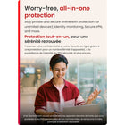 McAfee+ - Advanced logiciel individuel antivirus pour (illimité d’appareils)(Windows/Mac/Android/iOS/ChromeOS) - abonnement d'un an avec renouvellement automatique [téléchargement]-Grâce à notre outil de confidentialité sur les réseaux sociaux, vous pouvez ajuster plus de 100 paramètres et ainsi protéger vos renseignements.
