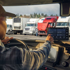 Garmin - Navigateur GPS dezlCam OTR725 7 pouces avec caméra embarquée intégrée - Noir-Le grand écran tactile offre un affichage lumineux, net et haute résolution pour une visualisation facile en cabine