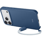 Beats - Étui Kickstand avec MagSafe et contrôle de caméra pour iPhone 17 Pro Max - Bedrock Blue-Pour créer la béquille, un adaptateur à l’extrémité du cordon glisse et s’attache à un point magnétique sur le côté du boîtier