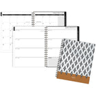 Cambridge - Agenda hebdomadaire/mensuel Adorn 2025 - 11 po H x 8 1/2 po l - Multicolore - Bilingue-Format des pages : 11 po H x 8 1/2 po l