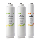 iSpring - F3-RO500 ensemble de filtres de remplacement pour RO500 - 1 an - paquet de 3-Ensemble de filtres dédiÉ de 1 an (FCF500x2, FCB500x1) pour le système d'osmose inverse sans réservoir iSpring RO500.