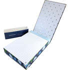 Emily Ley - Cahier de notes 250 feuilles, 7-3/4 po x 5-7/8 po – Marine-Pages perforées lignées épaisses 