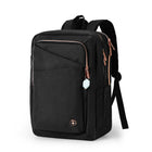 Swissdigital Design - Katy Rose Sac à dos - Noir-Le manchon de chariot s'adapte sur la poignée de bagage verticale pour avoir les mains libres. Le compartiment rembourré pour ordinateur portable est généralement conçu pour s'adapter à n'importe quel ordinateur portable ou tablette jusqu'à 16". Le compartiment rembourré pour tablette est généralement conçu pour s'adapter à n'importe quelle tablette jusqu'à 12,9".