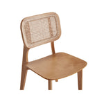 Manhattan Comfort - Versailles 18,5 po Chaise de salle à manger style industriel chic - Naturel - Lot de 2-10