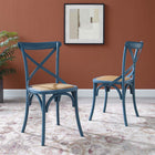 Modway - Gear Fauteuil d’appoint de salle à manger Ensemble de 2 - Port-Aucune assemblée requise