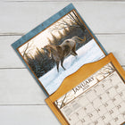 Lang - 2026 Chevaux Dans La Brume Calendrier Mural Deluxe Mensuel - 30,5 cm l x 30,5 cm H - Anglais-Téléchargement de fonds d'écran pour bureau sur 12 mois disponible