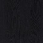 Hudson&Canal - Meuble d'appoint rectangulaire cannelé Molly - 28 po l - Grain noir-Dimensions du produit : 28 po L x 15 po l x 32 po H