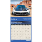 Plato - 2026 Les Bolides Calendrier mural Suspendu Mensuel - 30,5 cm l x 61 cm H - Anglais-Grandes Pages de Jour Spacieuses - Tous les jours fériés les plus importants et les phases de la lune sont indiqués, avec beaucoup d'espace pour inscrire des notes et des rendez-vous