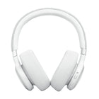 JBL - Live 770NC Casque circum-auriculaire - Blanc-Avec ses quatre micros à détection de bruit, la Réelle Réduction de Bruit Adaptative signifie zéro distraction, que ce soit pour vous concentrer sur votre travail ou vous plonger dans votre musique