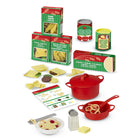 Melissa & Doug, Coffret de jeu Cuisiner les pâtes-Ensemble de nourriture pour jeux de pâtes
