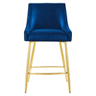 Modway - Discern Tabourets de comptoir - Marine - Ensemble de 2-8