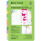 Day-Timer - Recharge datee Kathy Davis 2026 2 pages/semaine de bureau - 8 1/2 po H x 5 1/2 po l - bilingue-Recharge perforee de 7 trous pour une utilisation avec une couverture d'agenda de format bureau