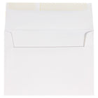 JAM Paper - Enveloppes d'invitation Strathmore A7 - 5,25 po x 7,25 po - Vélin blanc brillant - paquet de 50 (STTW711I)-Taille : A7 (5,25 x 7,25 pouces)