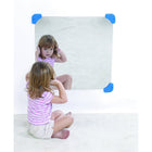 Childrens FactoryMD – Miroir carré pour enfants de 24 po, 24 x 24 x 0,06 po-Dimension : 24 haut. x 24 larg. x 0,06 prof. (po)
