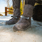 Impacto - Surchaussures intégrales Bigfoot pour une adhérence optimale sur la glace - XXL - Homme 45-46 - Noir - 1 paire-Traction supérieure et protection globale contre les éléments hivernaux