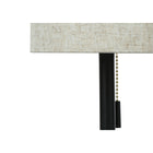 Monarch Specialties - Luminaire - 17 po H Lampe De Table - Port Usb Inclus - Ensemble De 2 - Métal Noir - Abat-Jour Beige-Un assemblage mineur est nécessaire grâce aux instructions illustrées incluses. conçues avec confiance à partir de matériaux durables, ces lampes bénéficient d'une garantie limitée de 2 ans contre les défauts du fabricant pour votre satisfaction