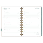 Mead – Agenda hebdomadaire/mensuel 2027 petit – 8-1/2 po x 6 po – Art Nouveau – bilingue-Format des pages : 8 1/2 po H x 5 1/2 po l