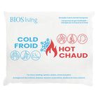 BIOS Living - Compresse de gel réutilisable - thérapie par le chaud ou le froid - Grand - 12 pacquet-Soulagement des enflures, entorses, tensions musculaires, douleurs et maux mineurs