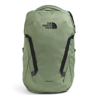 The North Face - Sac à dos Vault, Brume d’écorce/Noir TNF-Nous avons actualisé notre sac classique Vault en un rangement élégant, simplifié et d’esthétique moderne, ayant la capacité de tenir debout sans support et une approbation convoitée de l’Association américaine des chiropracteurs