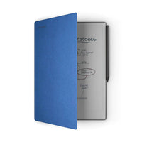 reMarkable - Étui portefeuille en mosaïque tissée pour tablettes Paper Pro - Cobalt-Un tissu richement texturé et tissé serré, fabriqué à partir de polyester recyclé, pour un choix plus durable et plus durable