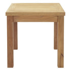 Modway - Marina Terrasse extérieure Teck Table d’appoint - Naturel-Teck de qualité A