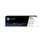 HP – Cartouche de toner LaserJet jaune HP 202A (CF502A)-Cartouches de toner 202A de HP compatibles avec : HP Color LaserJet Pro M254, M281