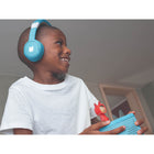 tonies - Casque d’écoute Bluetooth: Bleu ciel-La technologie NFC rend le jumelage avec la Toniebox 2 simple comme bonjour - il suffit d’approcher les écouteurs de la Toniebox et d’attendre que les lumières clignotantes confirment la connexion