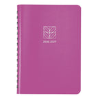 Blueline - Agenda Scolaire Hebdomadaire/Mensuel 13 Mois De Juillet À Juillet - 8 po H x 5 po l - Couleurs Assorties - Bilingue-Reliure à double spirale, couverture souple Vicuana