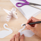 Astrodesigns - Papier cartonné - 8,5 x 11 po - Blanc -  Paquet de 100-5